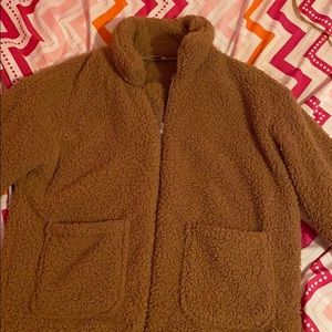 Brown Sherpa Jacket
